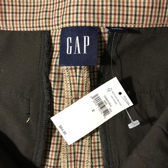 NWT Gap Checked High Rise Pencil Midi Skirt - Picture 7 of 8